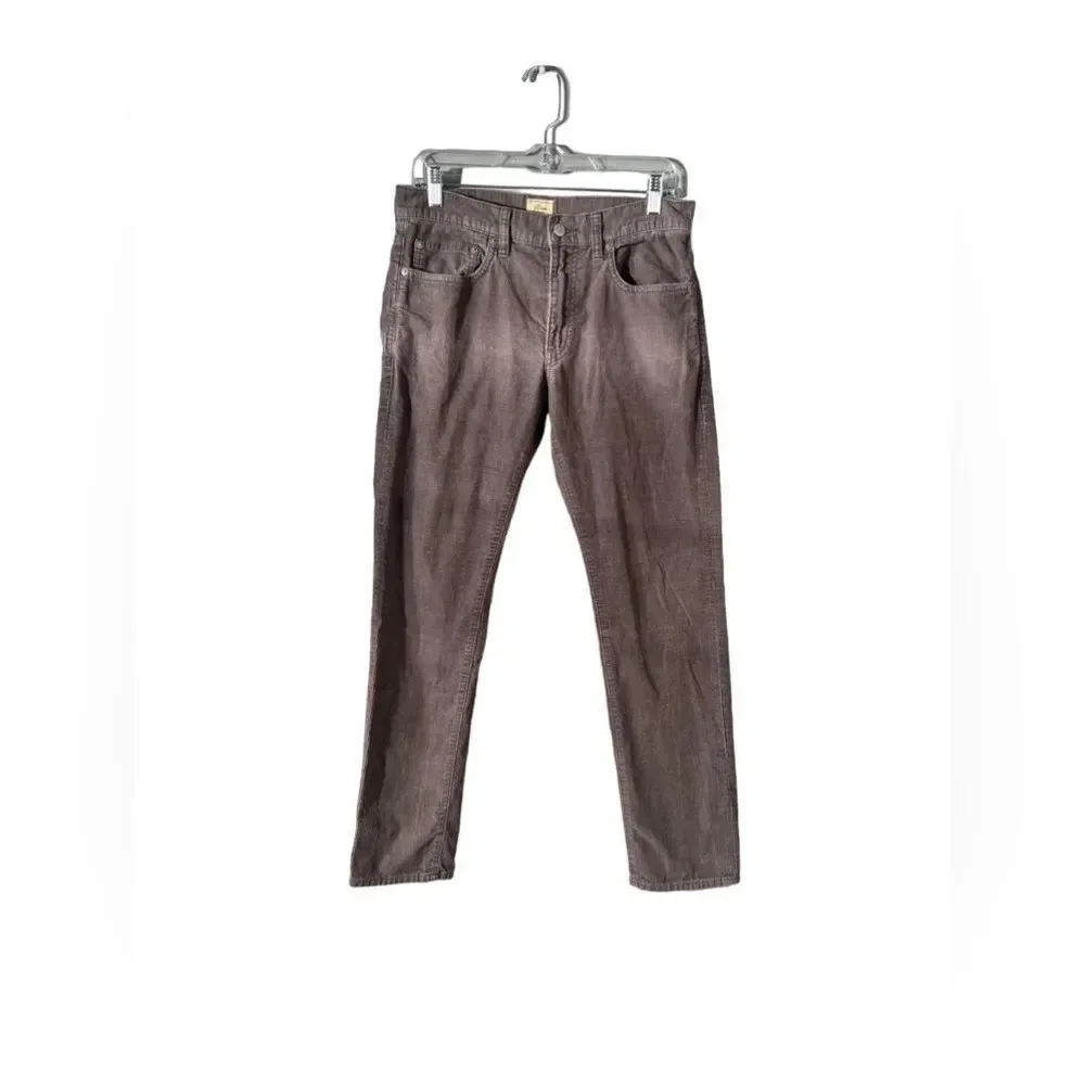 Vintage J.Crew Corduroy Size 30‎ x 30 Style: 484